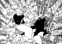 Sukuna summoning multiple Rabbit Escape shikigami from a shadow