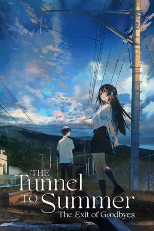 The official movie poster for The Tunnel to Summer, the Exit of Goodbyes