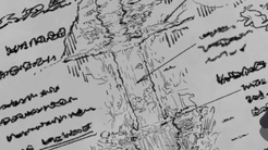 Hand-drawn map of the Abyss