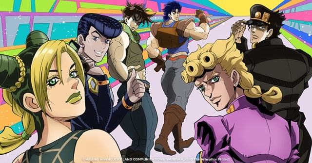 Main characters from various parts