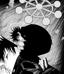 Sukuna using Megumi Fushiguro's soul to bear Mahoraga's adaptation