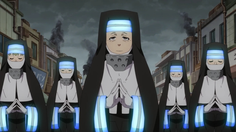 Holy Sol Temple members in formal attire