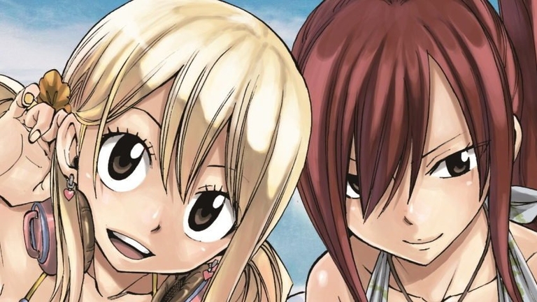Lucy Heartfilia and Erza Scarlet from Fairy Tail