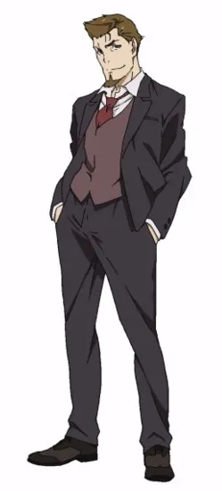 Nero Vanetti poses in a suit