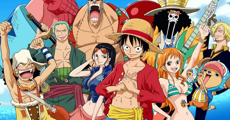 The Straw Hat Pirates crew gathered