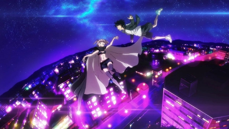 Ko and Nazuna flying